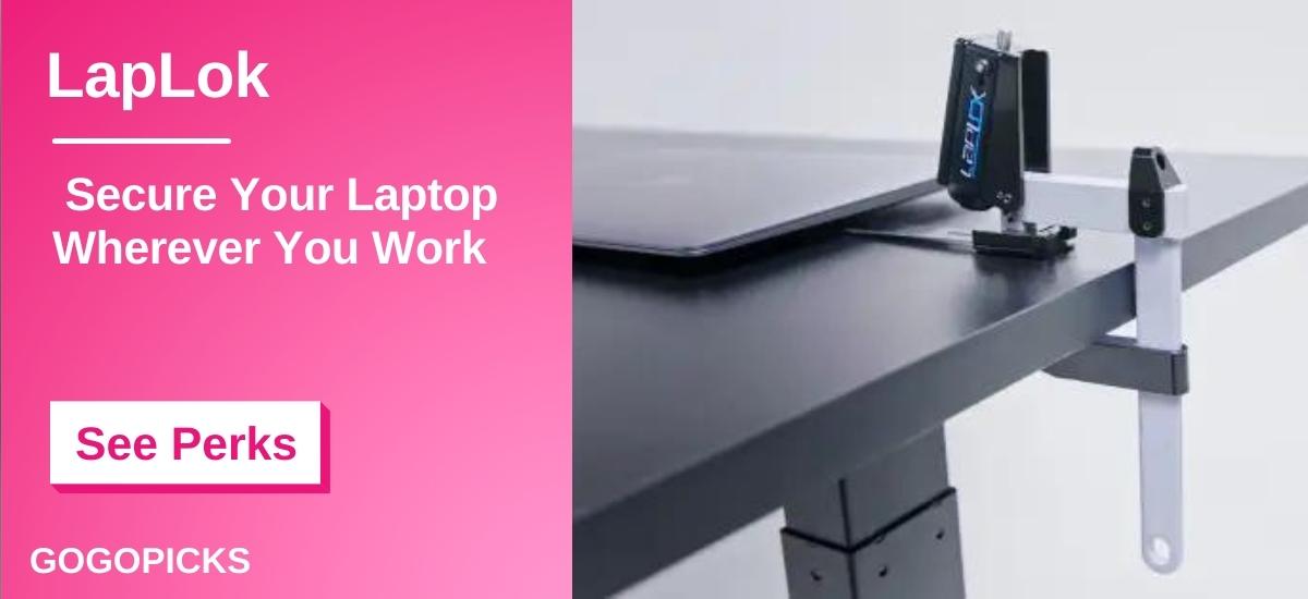 LapLok: Secure Your Laptop Wherever You Work — See Perks