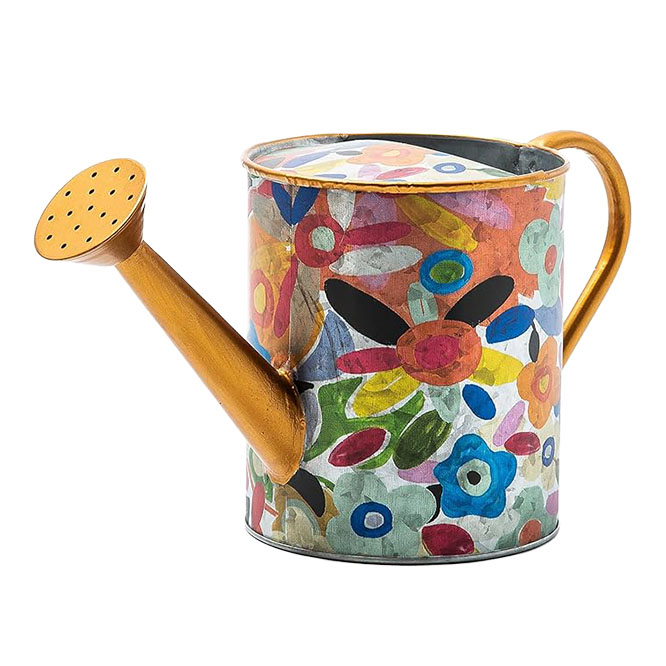 floral watering can