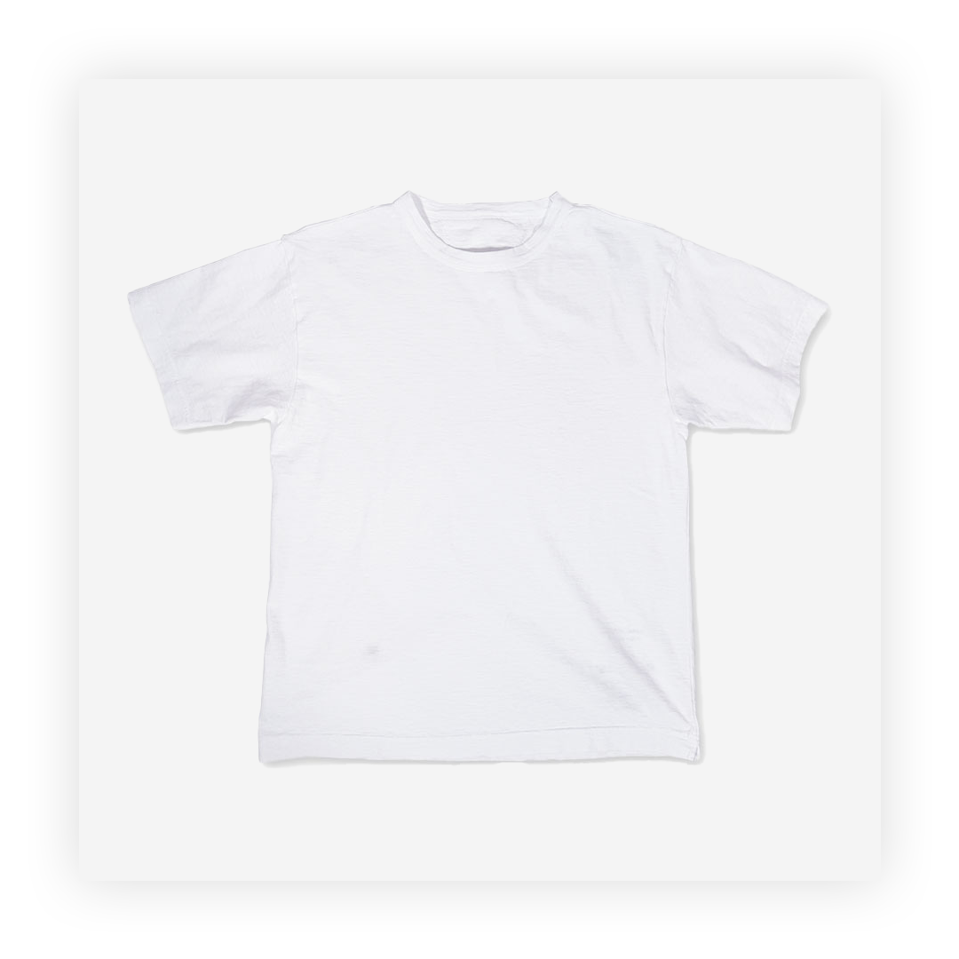 45R White Tee