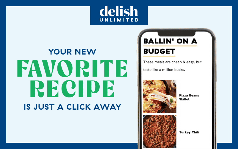 Your New Favorite Recipe is Just a Click Away with Delish Unlimited!