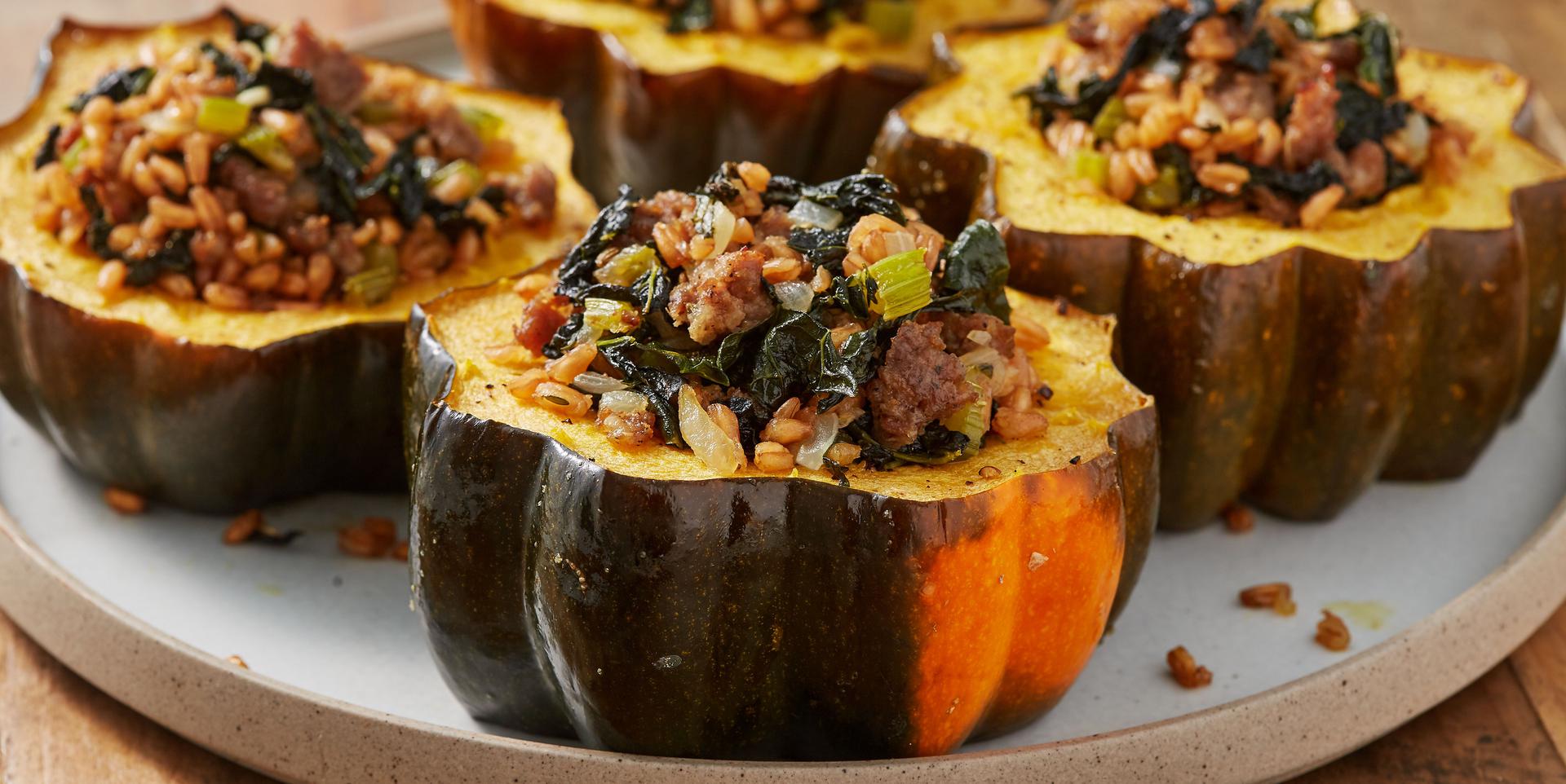 stuffed acorn squash stuffed acorn squash