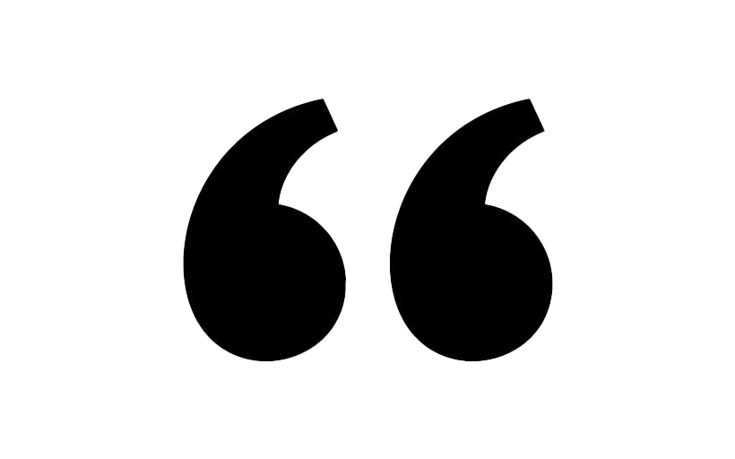 quotation mark icon
