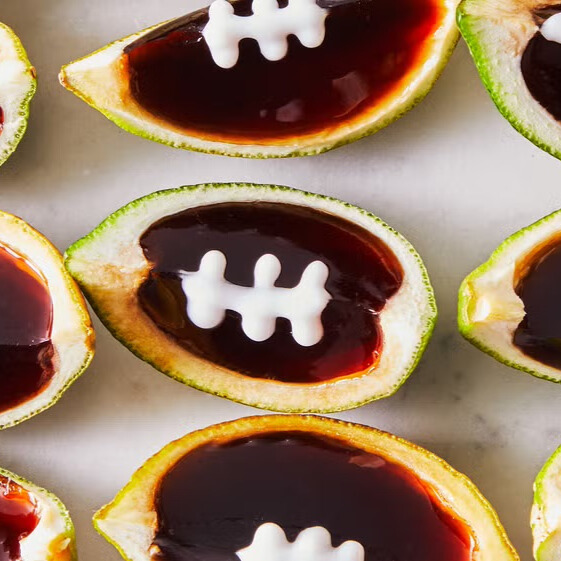 Football Jell-O Shots