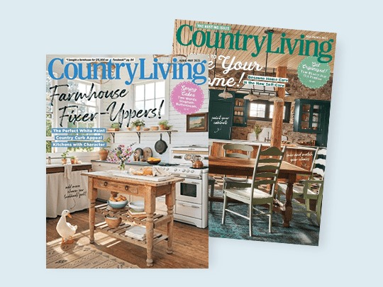 Country Living magazines