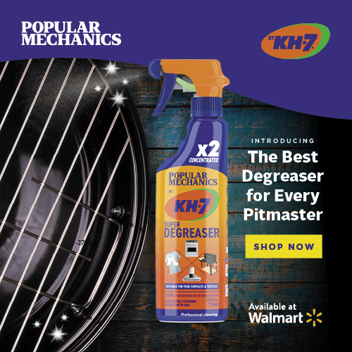 Introducing the best degreaser for every pitmaster: Popular Mechanics Degreaser