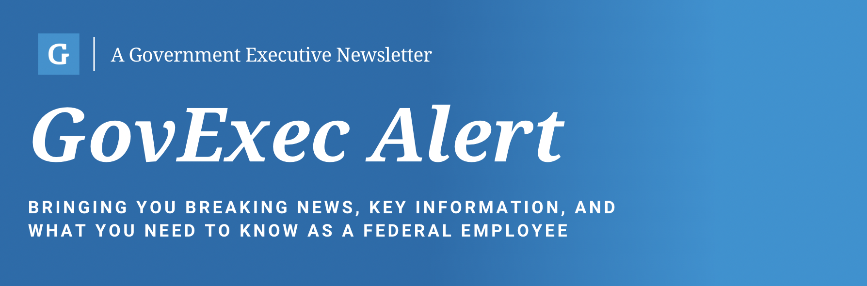 GovExec Alert