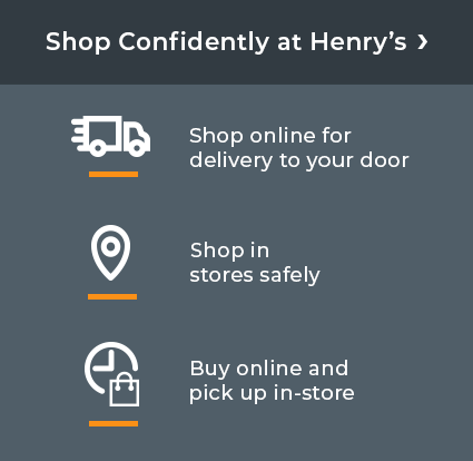Shop Confidently at Henry's