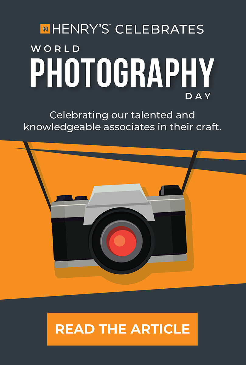 Henry's Celebrates World Photography Day