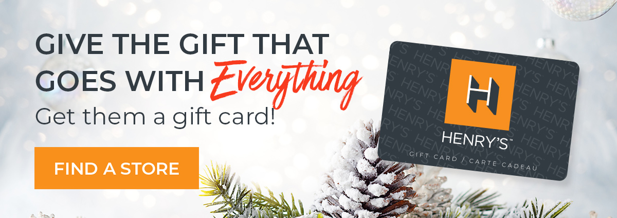 Gift Cards: Give the gift that goes with everything!