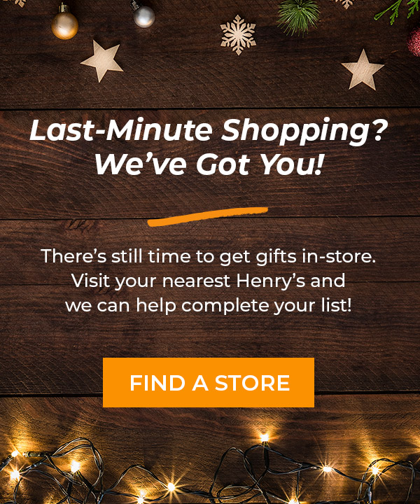 Last-Minute Shopping? We've Got You! There's still time to get gifts in-store.