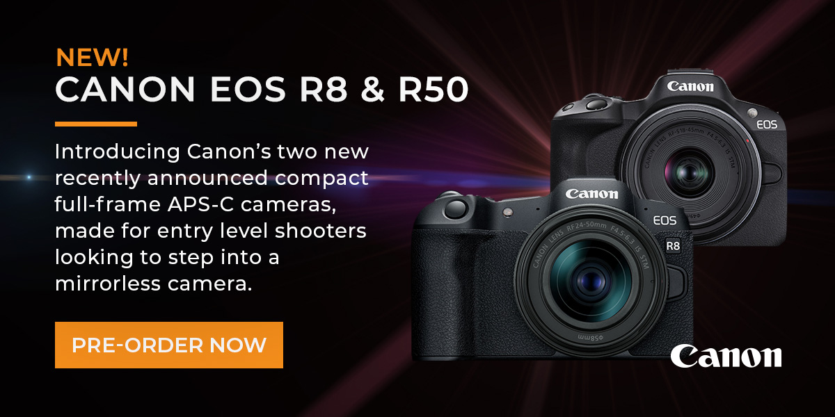 NEW! Canon EOS R8 and R50