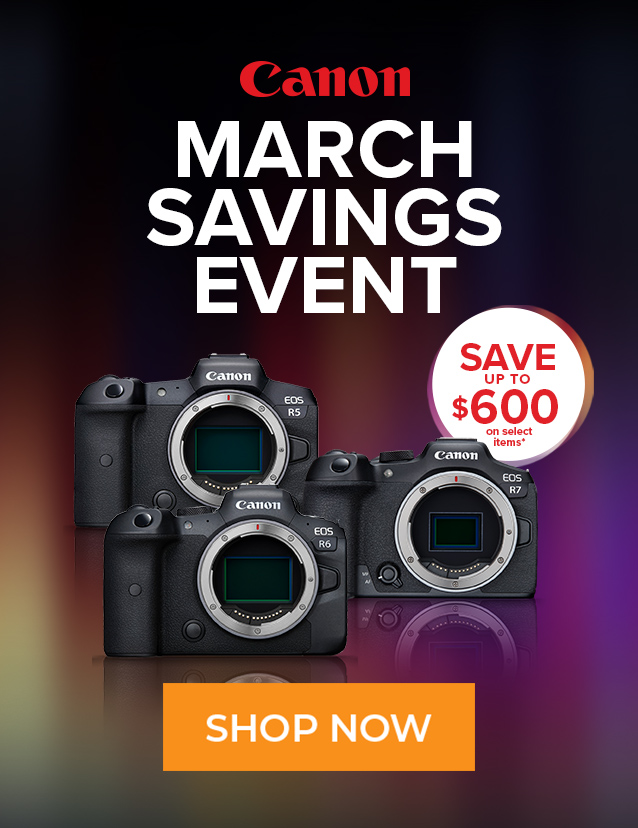 Canon March Savings Event