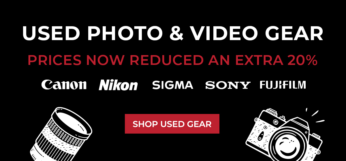 Used Photo & Video Gear on Sale
