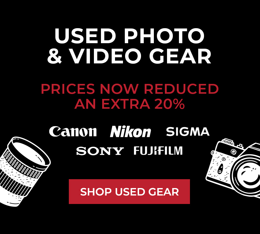 Used Photo & Video Gear on Sale