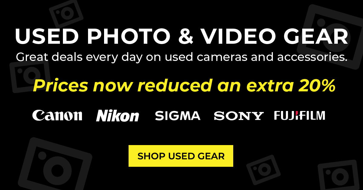 Used Photo & Video Gear on Sale