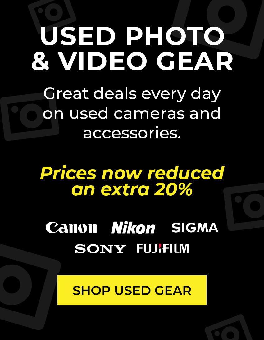 Used Photo & Video Gear on Sale
