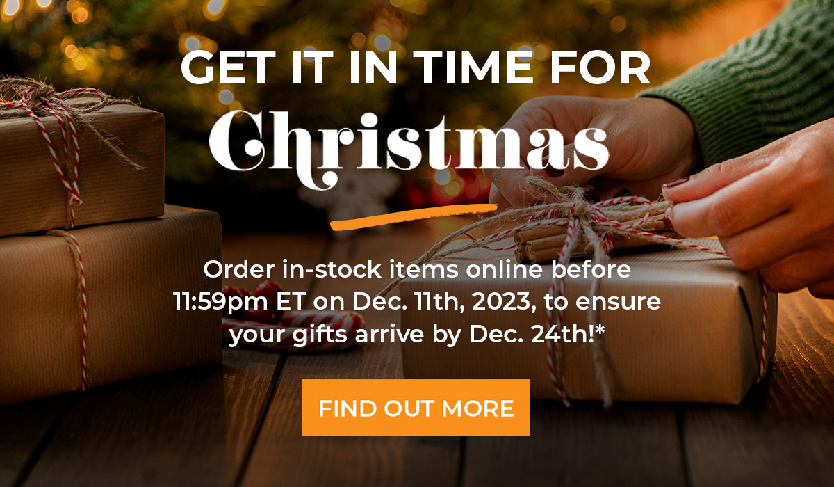 Order in time for Christmas!