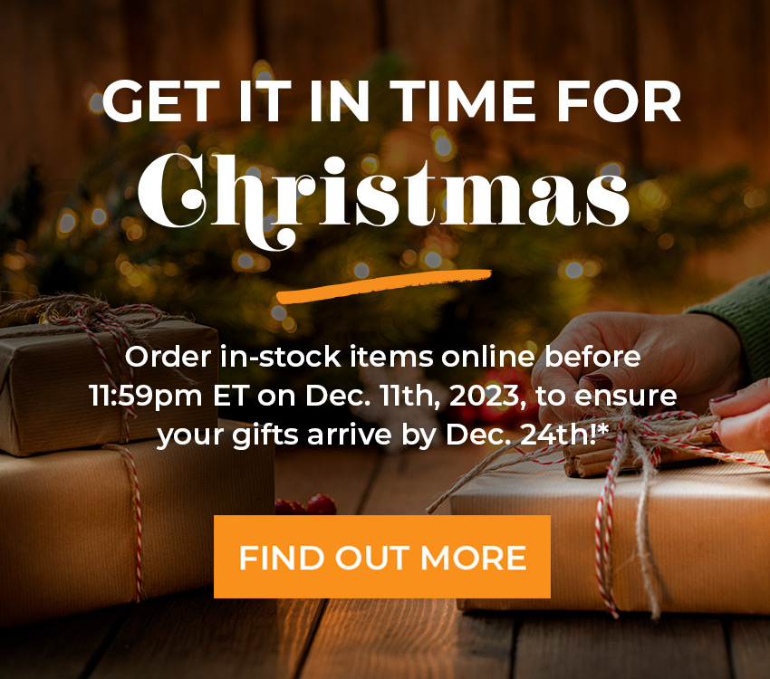 Order in time for Christmas!