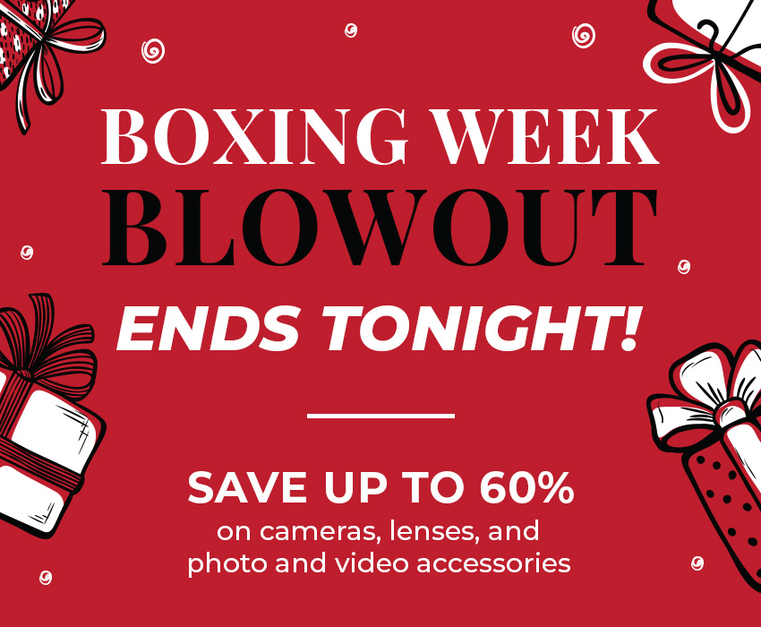 Boxing Week Blowout Ends Tonight!