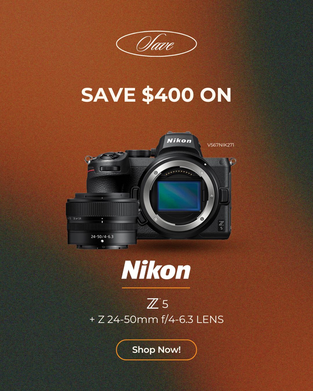 Save $400 On Nikon Z 5