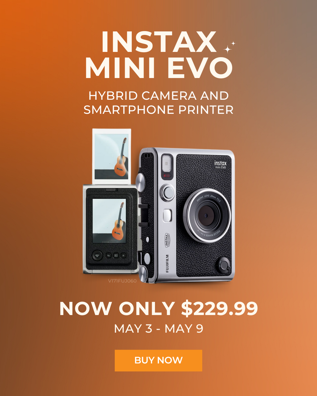 INSTAX MiniEvo Now Only 229.99