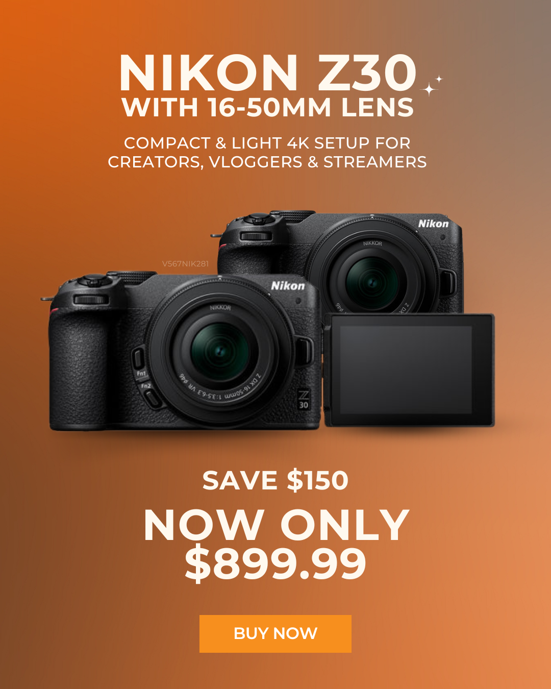 Nikon Z 30 With 16-50mm Lens