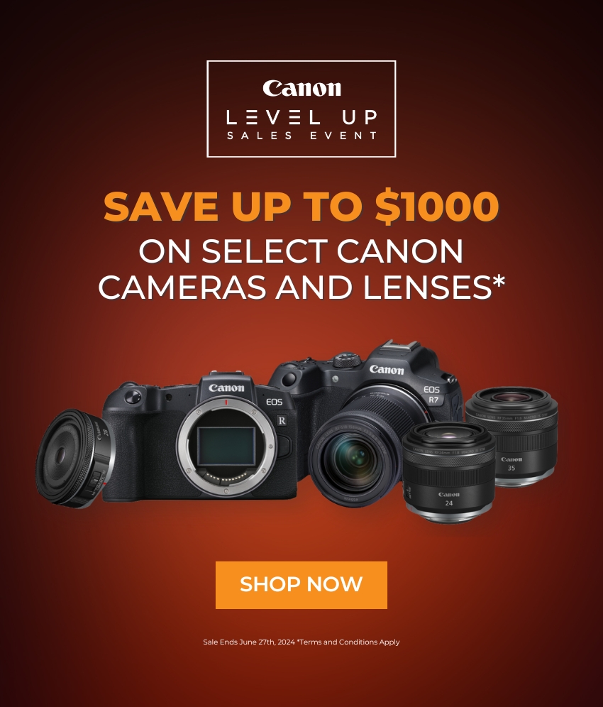 Save Up to $1000 On Select Canon Products