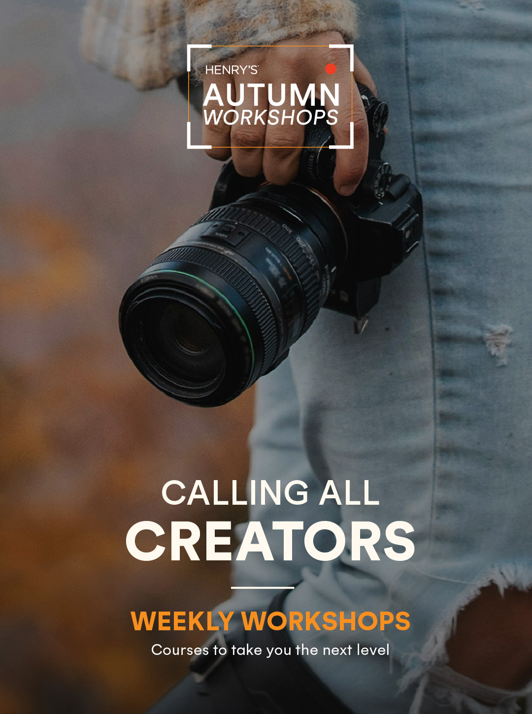 Henry's Autumn Workshops