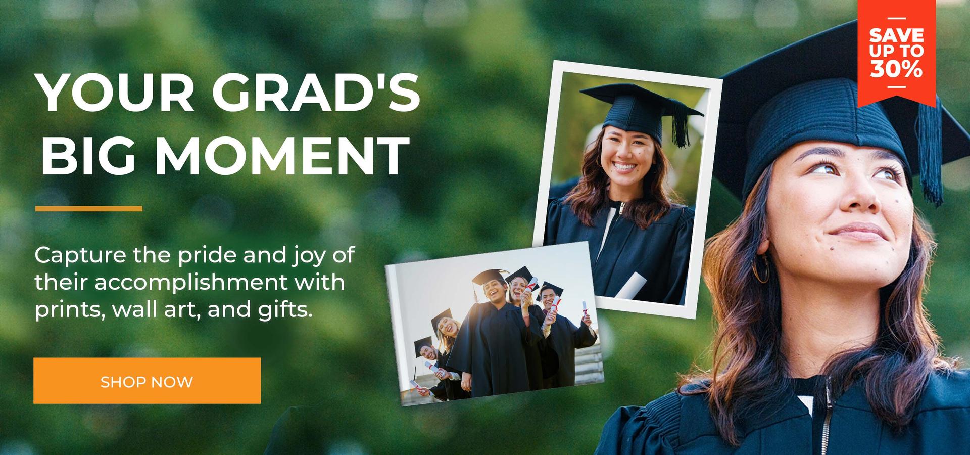 Save Up to 30% off Grad Gifts