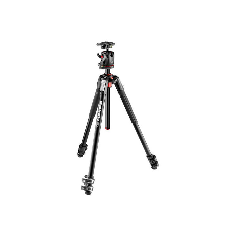 Manfrotto MT190XPR03 Tripod + MHXPRO-BHQ2