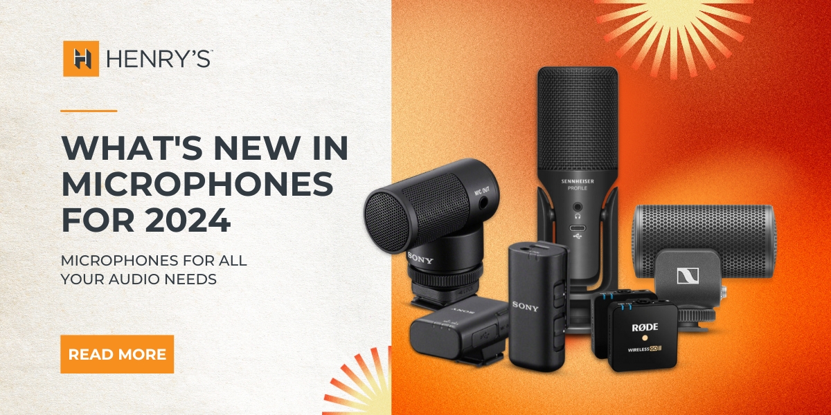 What's new in microphones for 2024 blog