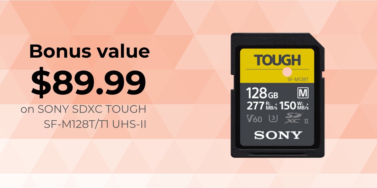 SONY SDXC TOUGH SF-M128T/T1 UHS-II