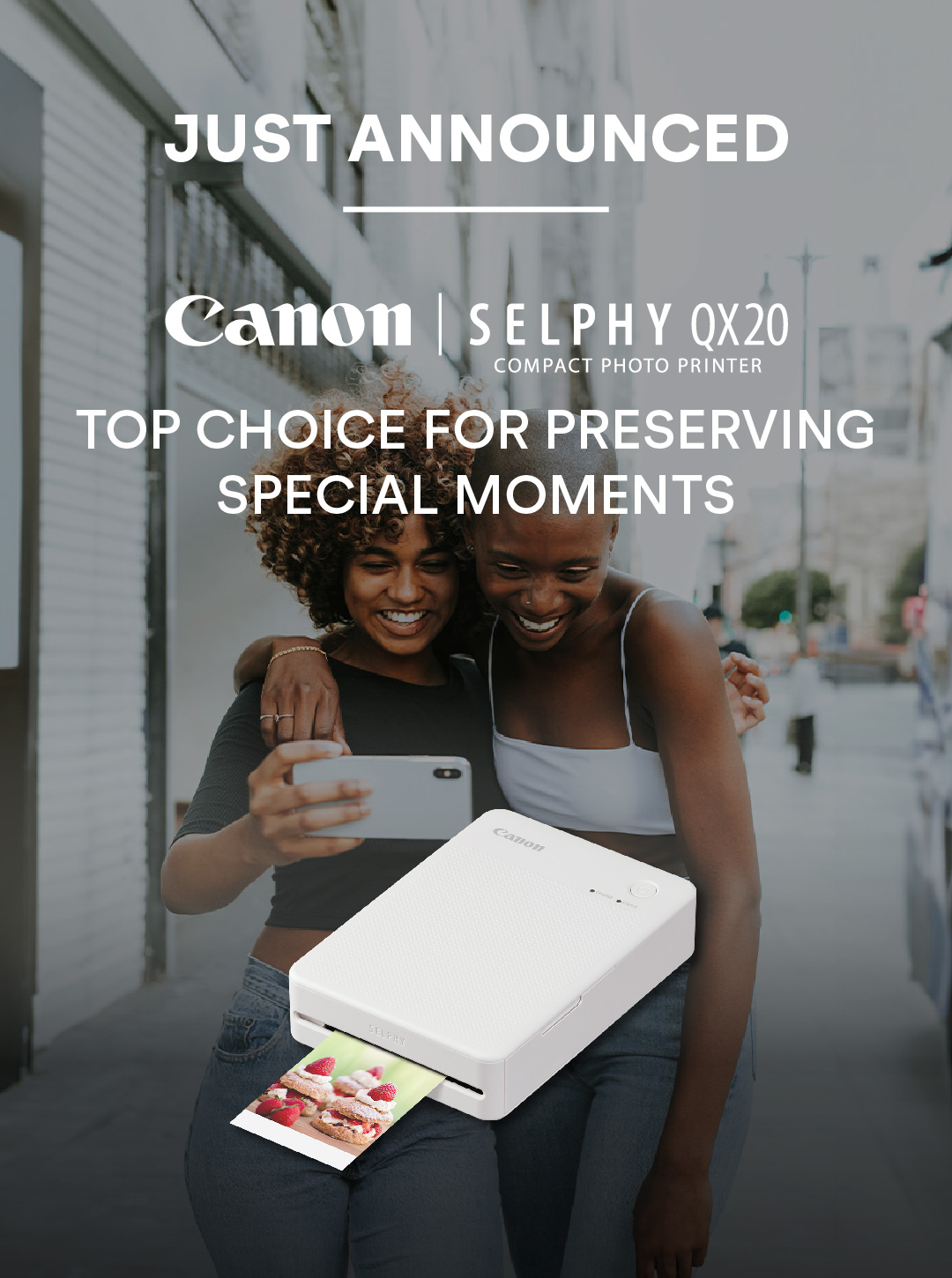 Canon SELPHY QX20 Compact Photo Printer