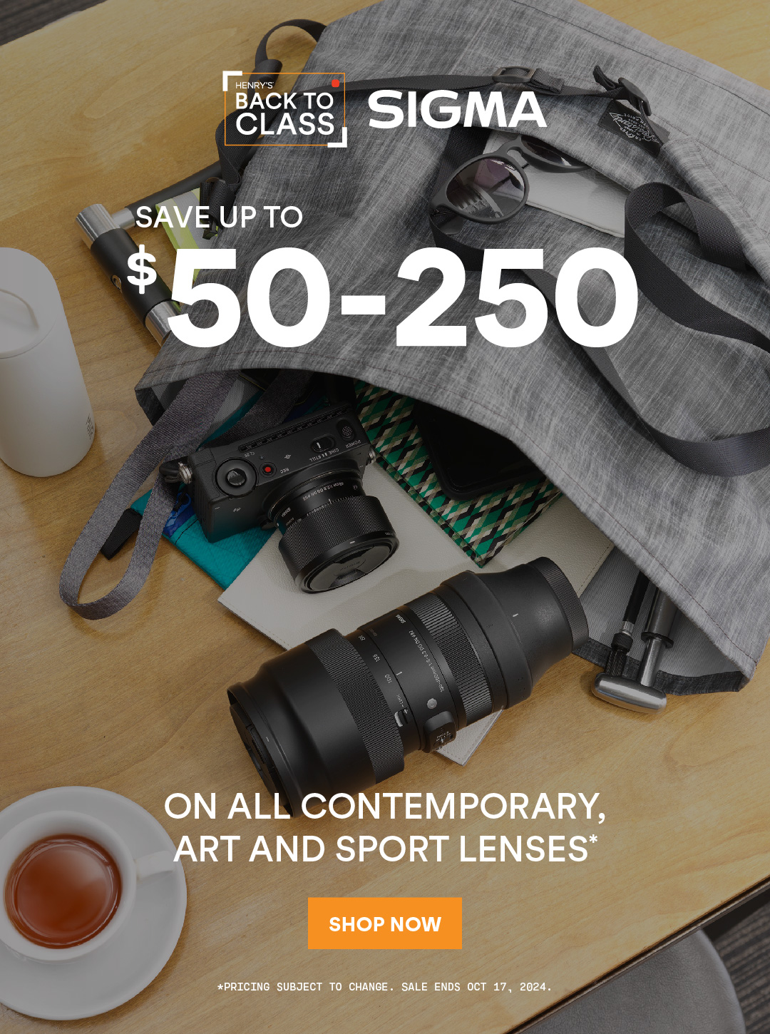 Back to Class Student Deals for Sigma Lenses