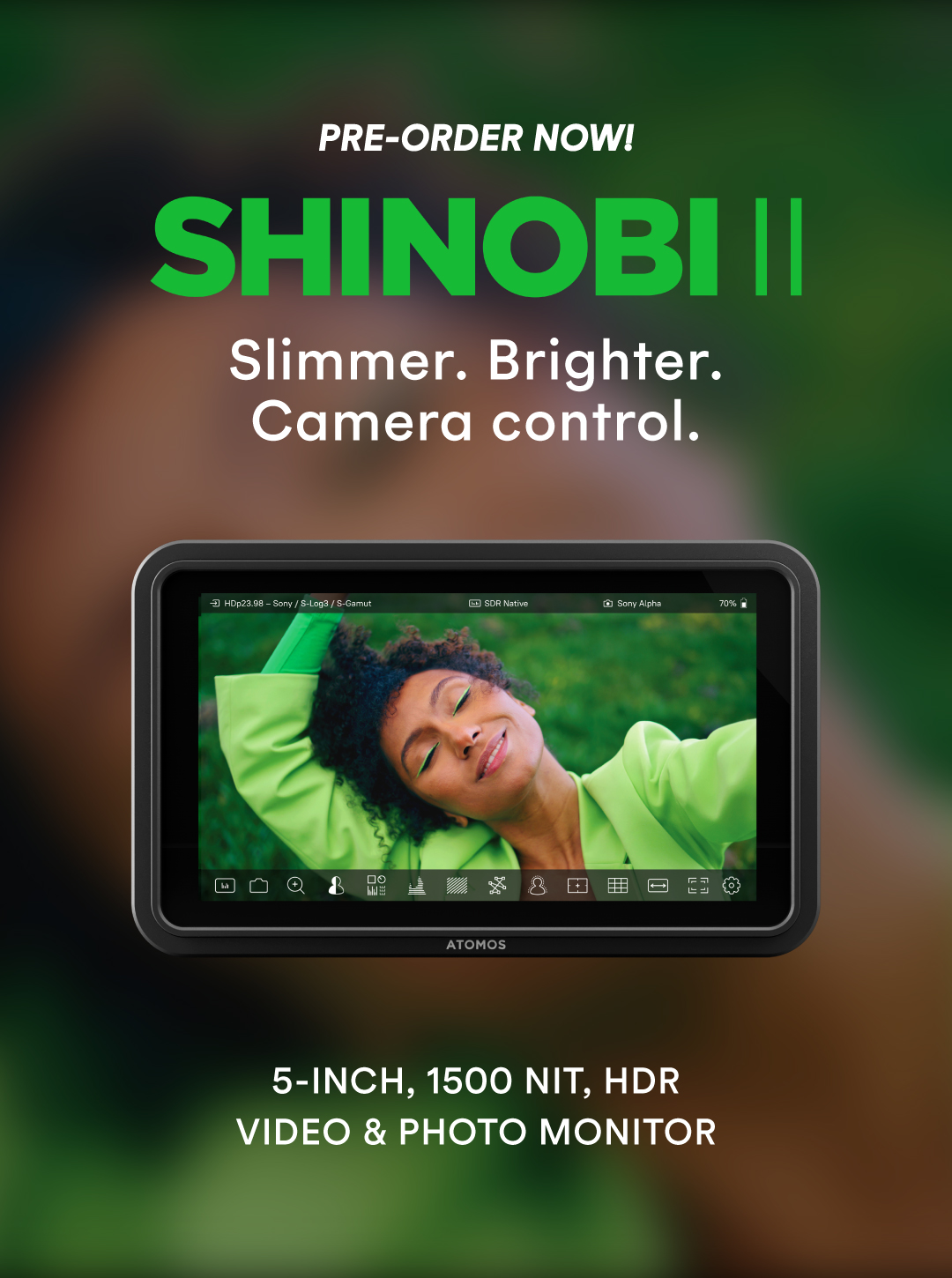 Pre-Order Shinobi II Monitor