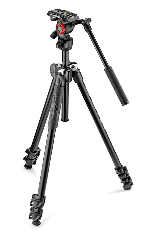 Manfrotto MT290LTA3 Tripod with MVH400AH