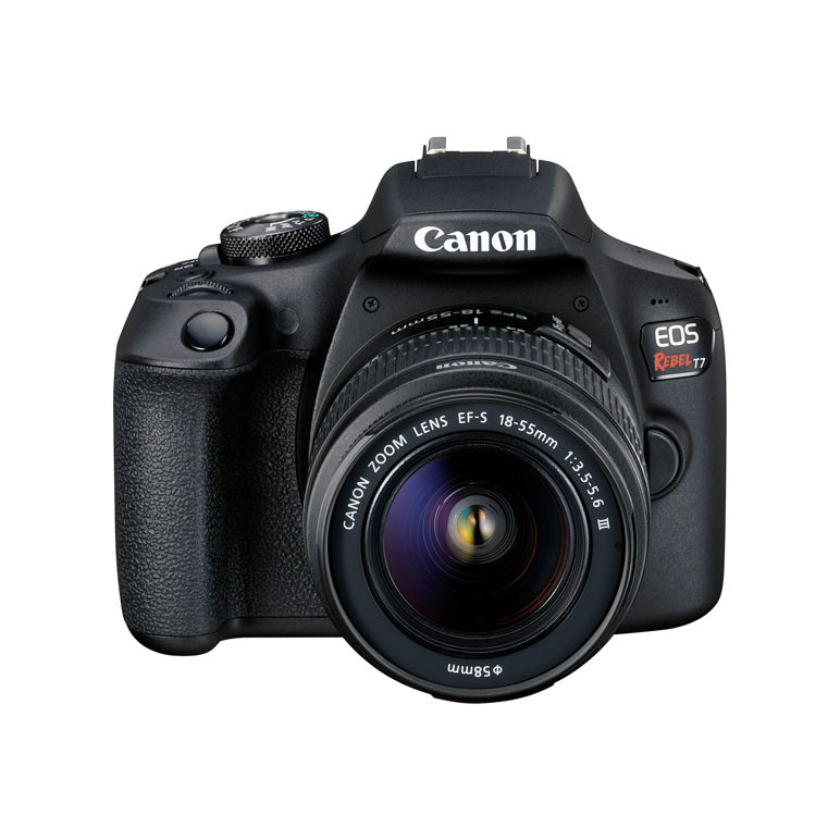 Canon EOS Rebel T7 with 18-55 IS II Lens