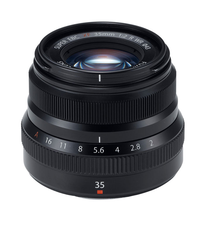 Fujinon XF 35mm f/2.0 WR Lens Black