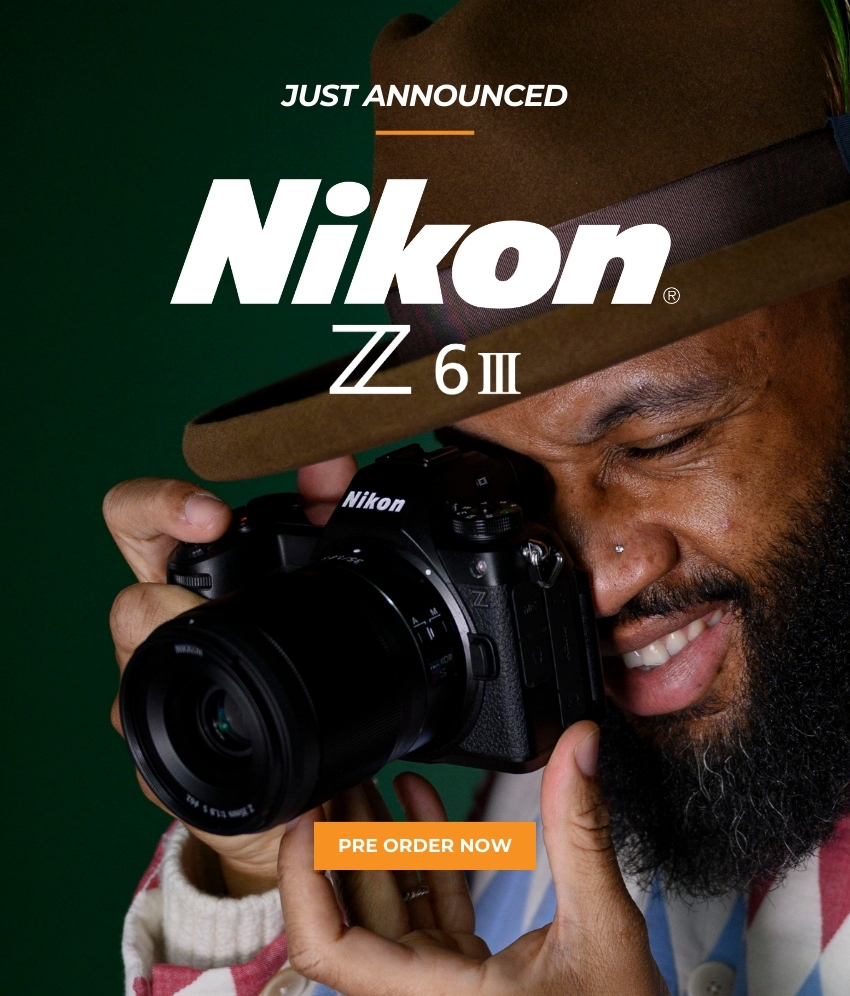 Nikon Z 6III Body: Just announced! Pre-order now.