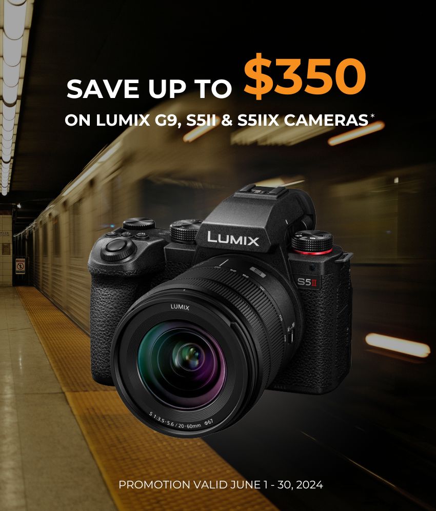 Save Up to $350 on Select Panasonic Lumix Cameras