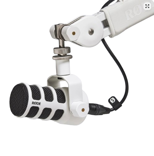 Rode White PodMic