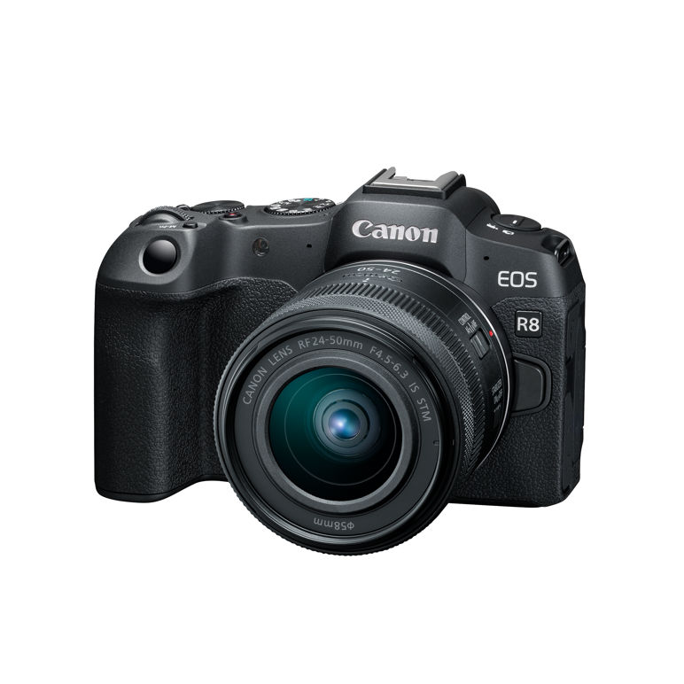 Canon EOS R8 with 24-50mm IS STM Lens