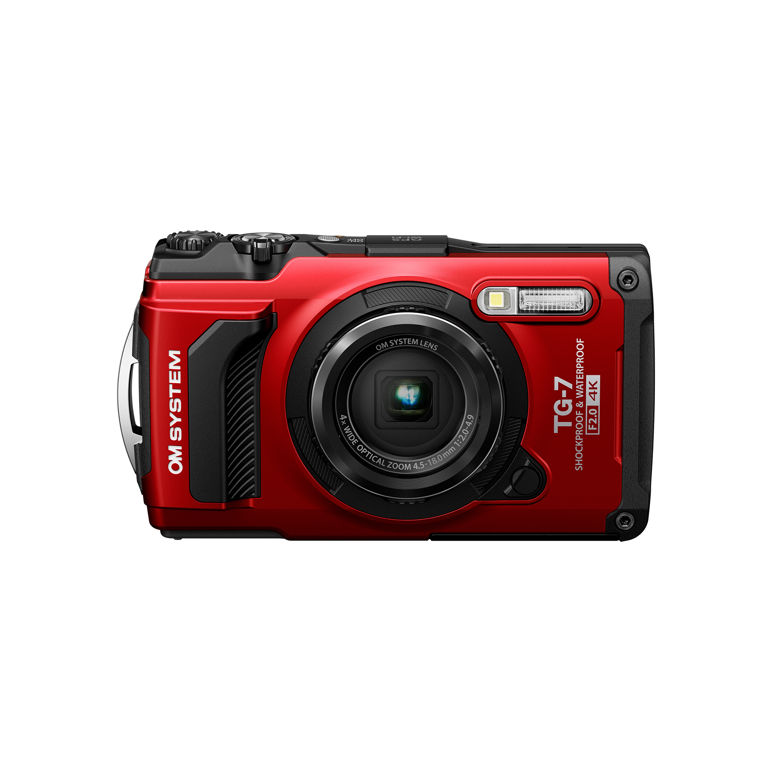 OM SYSTEM Tough TG-7 Camera Red