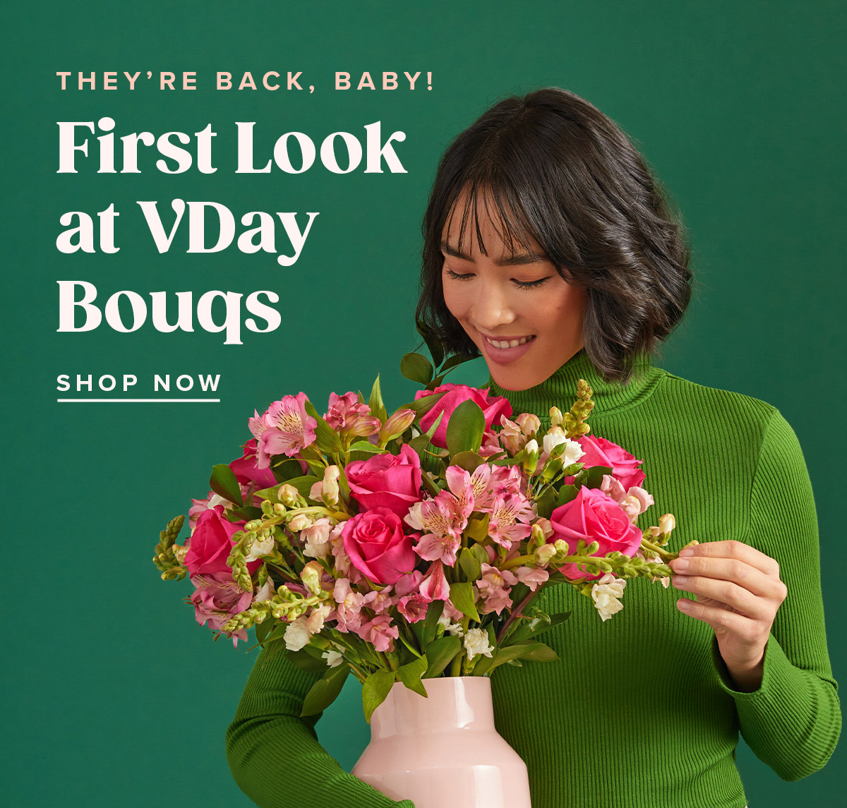 First Look At VDay Bouqs