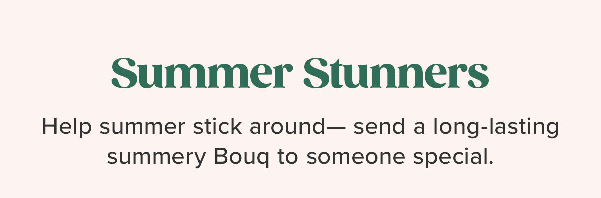 Summer Stunners
