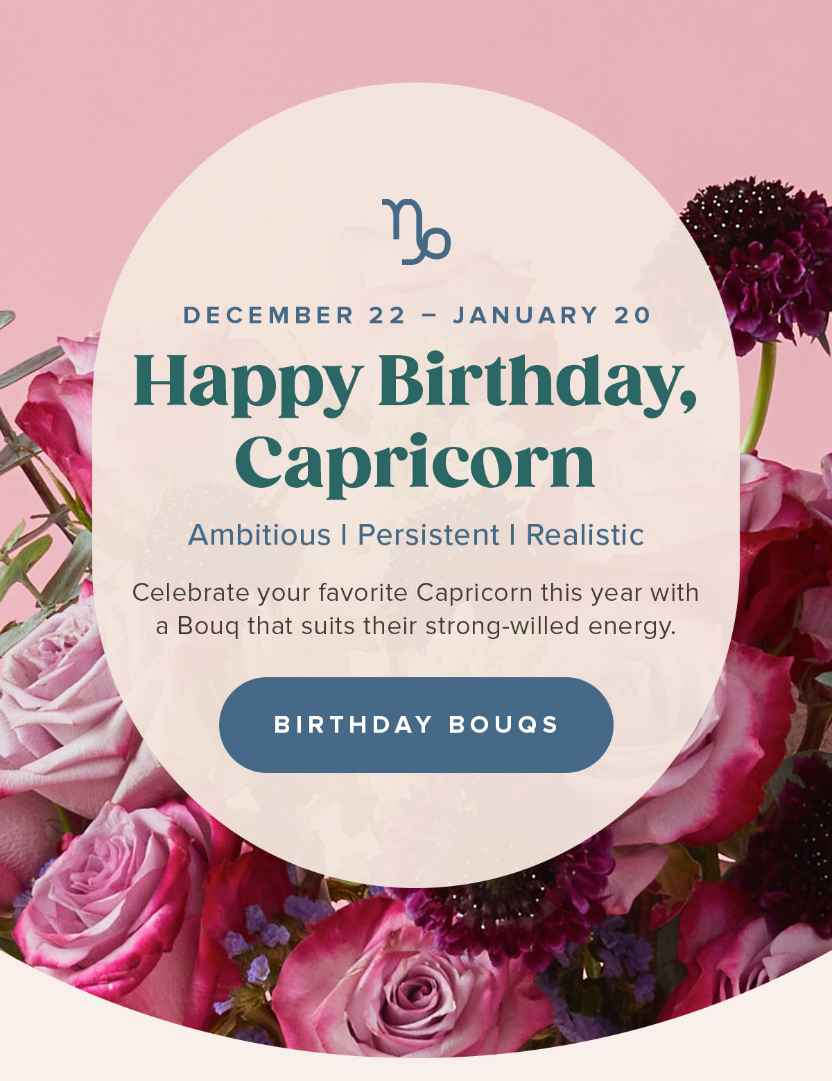 Happy Birthday, Capricorn