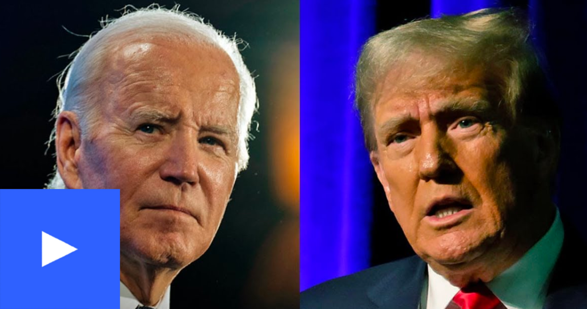 Joe Biden and Donald Trump