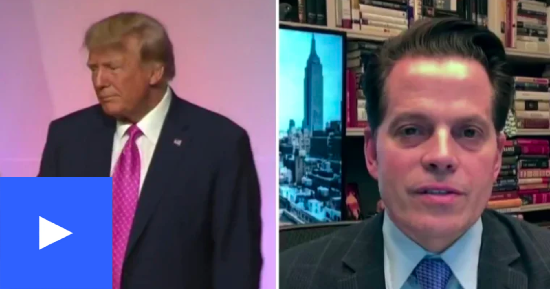 Donald Trump and Anthony Scaramucci