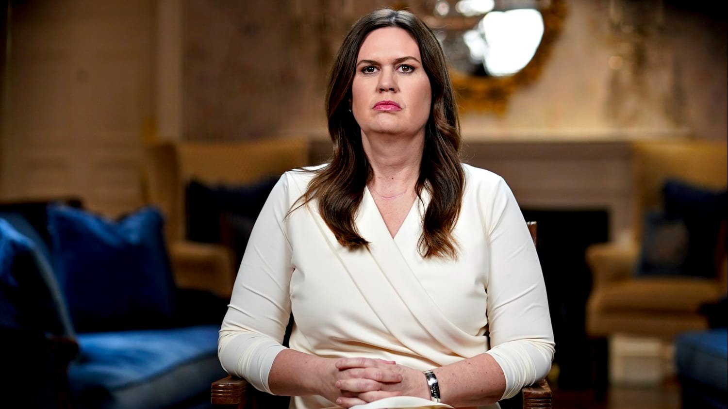 A photo of Sarah Huckabee Sanders