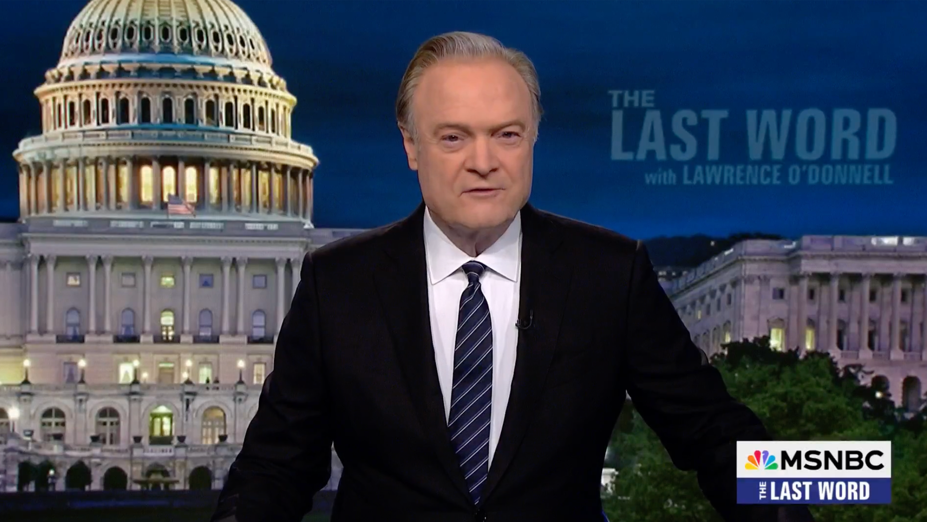 A screengrab of Lawrence O'Donnell